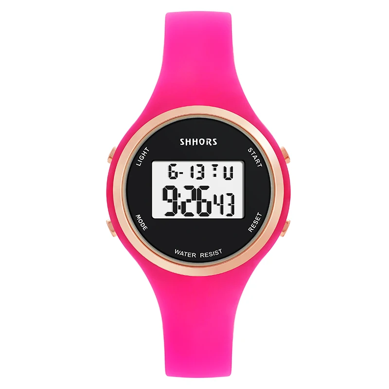 Relogio feminino 2019 новые relojes детские часы модные дети милый резиновый кожаный