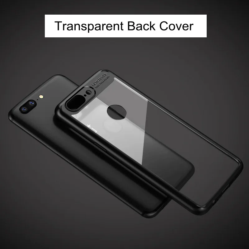 One plus 5t чехол oneplus прозрачная задняя крышка Мягкий край защитный для телефона MOFi