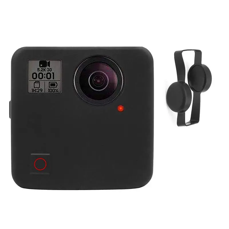 Силиконовый резиновый защитный чехол для GoPro Fusion 360 градусов|Сумки