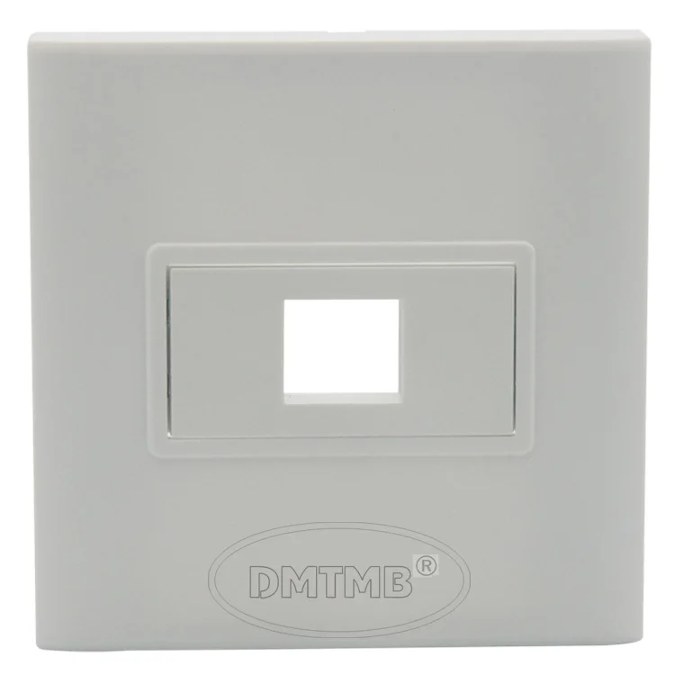 86 настенная пластина лицевая с 1 портом keystone|face plate|wall platewall face plate |