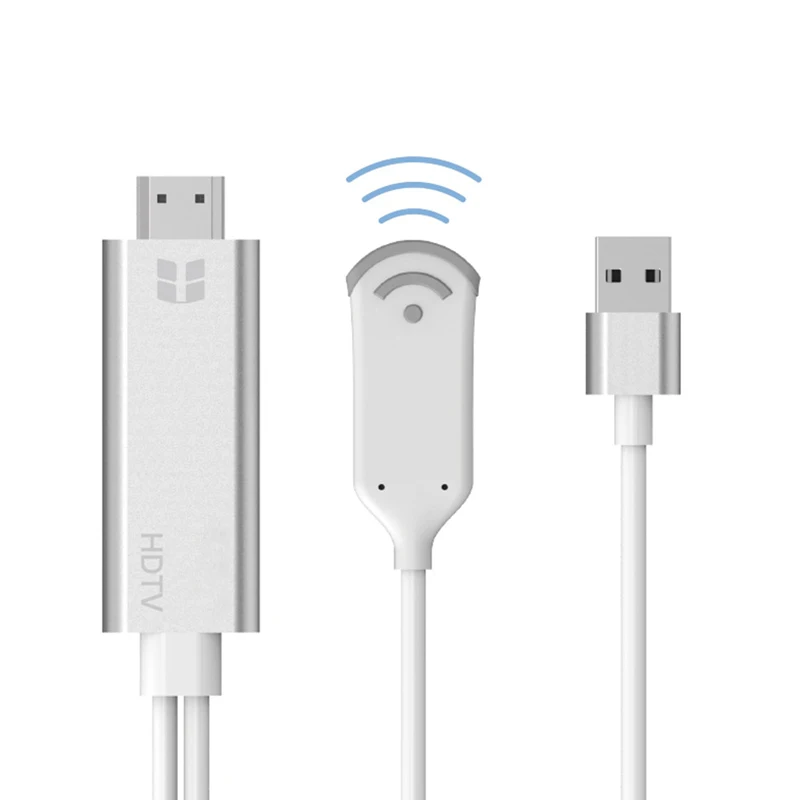 Стиль WiFi беспроводной HDMI кабель для MHL к HDMI конвертер 1080P HDTV адаптер для iPhone Android