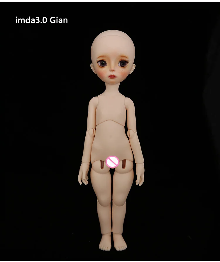 Imda 3,0 гиан открытые глаза bjd sd кукла 1/6 смолы фигурки тела высокое качество игрушки магазин высота 30,5 см