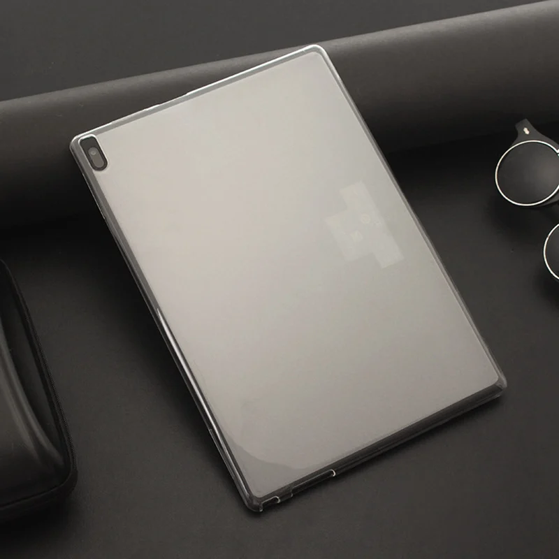 Чехол для Lenovo Tab P10 ТПУ 10 1 дюйма Прозрачная черная белая задняя крышка фотозащита