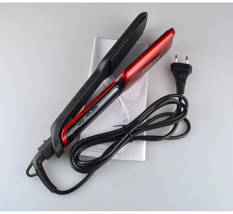 Дешевый брендовый Профессиональный Выпрямитель для волос расческа ЖК-дисплей