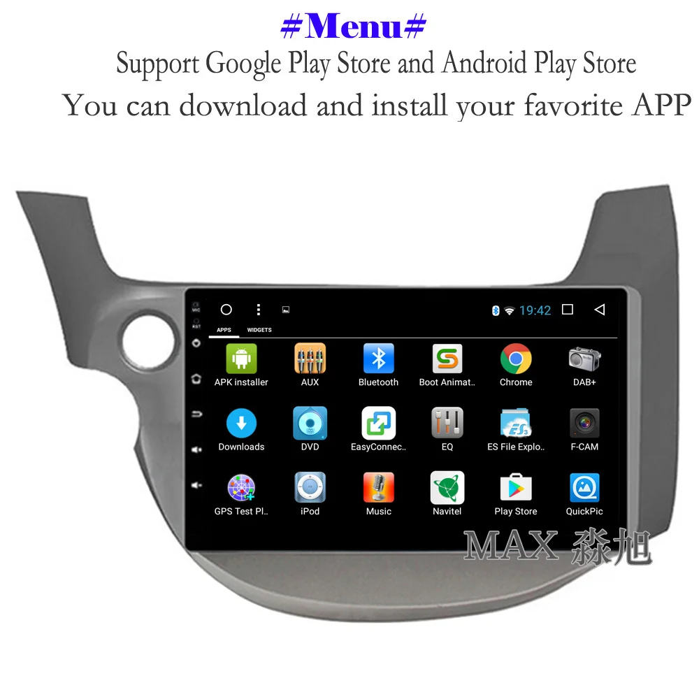Макс 2G RAM 32G ROM Android 8.1.0 автомобильный DVD для Honda Fit/Jazz 2006-2013 радио RDS 4G WiFi SWC GPS