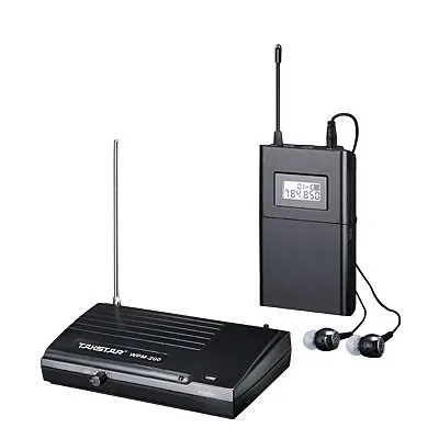Беспроводная система мониторинга Takstar wpm 200/wpm200 UHF стерео гарнитура сценические