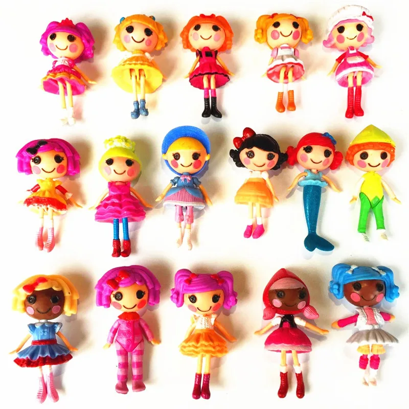 8 шт./лот различные типы форм см высота мини лалалоопси Kawaii мягкие пластиковые