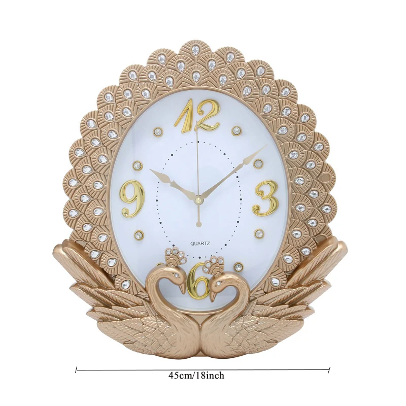 ASFULL простые настенные часы для гостиной в европейском стиле модные креативные