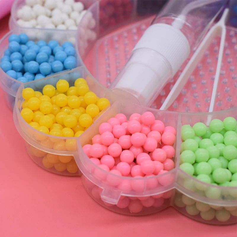 2000 шт водяных бусин игрушки для детей Pegboard подарок девочек орбиты Diy Набор Бусин