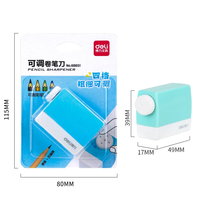 

Deli Pencil Sharpener Pupils Writing Sacapuntas Kawaii Mini Pencil Sharpener Creative Adjustable Sacapuntas Escolares Papeleria