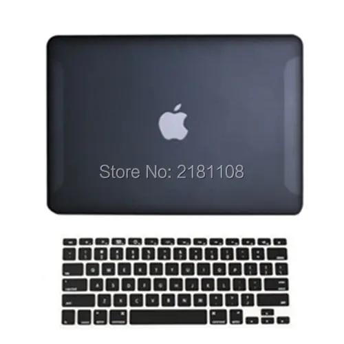 Прорезиненный Жесткий чехол 2 в 1 для Macbook белый 13 дюймов A1342 с бесплатным подарком