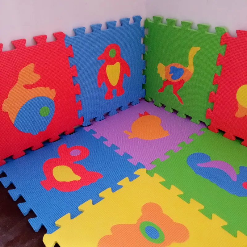 10 шт./упаковка детские коврики пазлы из пены ЭВА 30x30 см|baby foam floor mats|foam matbaby puzzle mat |