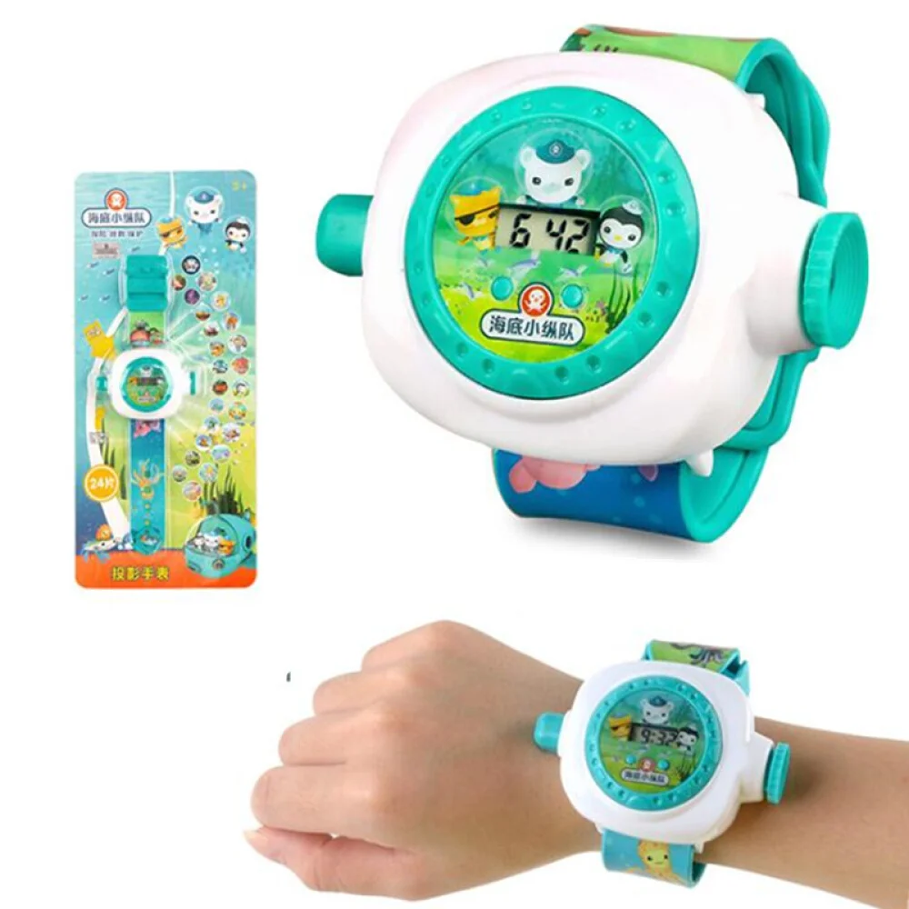 Детские электронные часы Octonauts маленькие детские в подарок с героями