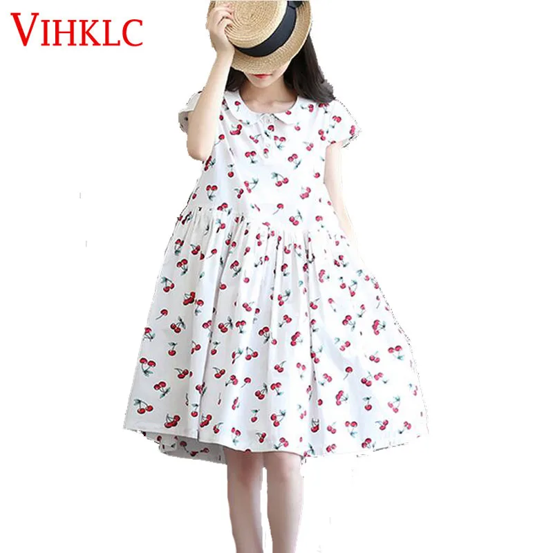 Новинка 2017 года летнее женское платье из чистого хлопка в русском стиле