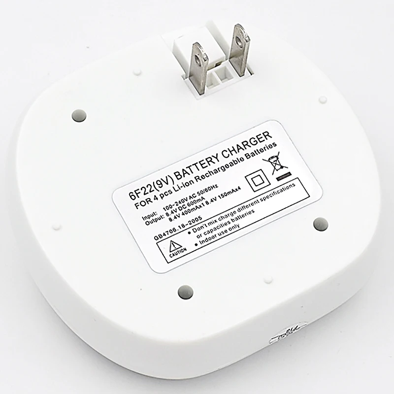 4 слота 9 V 6F22 перезаряжаемое зарядное устройство мини двойная игрушка для