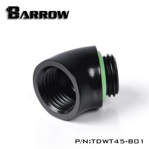 Barrow Brass G1 / 4 ''резьба 45 градусов фитинг адаптер для водяного охлаждения |