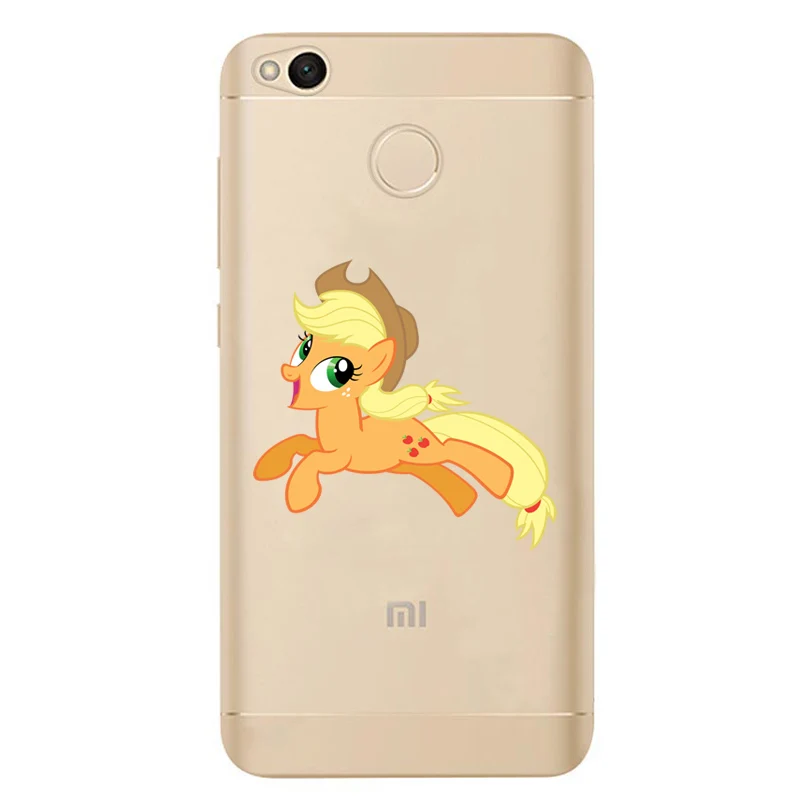 For Xiaomi Redmi 4X Note 4 4A 3 Cute TPU Colorful Little Pony Painted Design Cover Case Fundas Mi A1 Pro D309 |