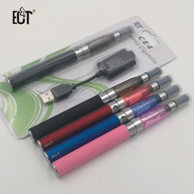 Best price eGo e Cigarette CE4 Kits 1.6ml Atomizer 650mah 900mah 1100mah Battery blister kit Electronic | Электроника