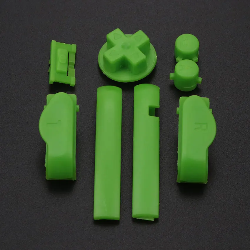 ChengHaoRan 10 комплектов красочных кнопок A B L R для Gameboy Advance Buttons Frame GBA D Pads кнопки
