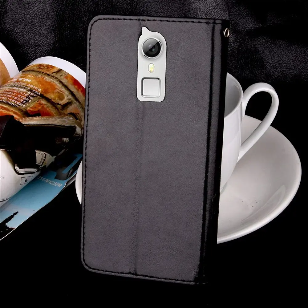 Люкс Ретро Кожа Флип Case Для Doogee X5 Max Pro/X5 Pro/X3/F5/X6 X6 Pro Силиконовая Задняя Крышка