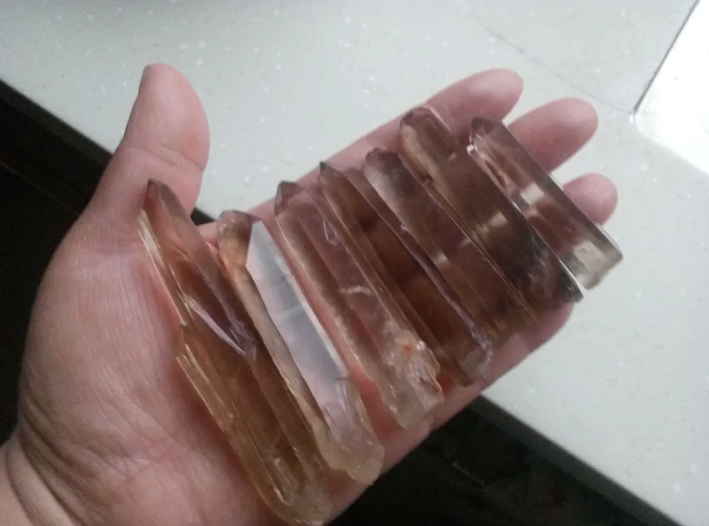 

1/4lb Citrine Crystal Smoky Quartz Terminated Point Unheated Self Healed Phantom