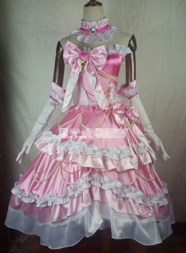 

Anime! Aikatsu Stars!Shiratori Hime Sexy Sweet Lolita Dress Uniform Cosplay Costume Party Stage Performance Outfit Free Shipping