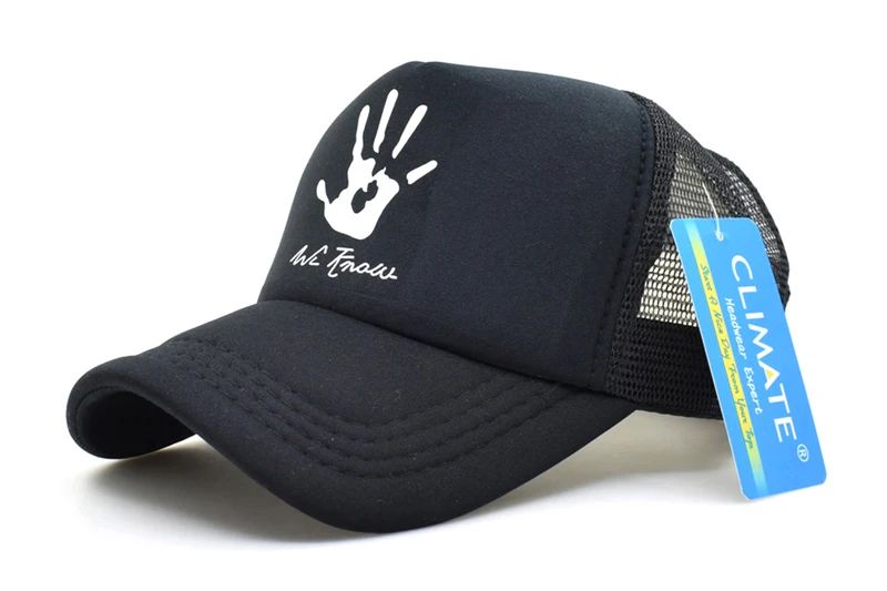 CLIMATE The Elder Skyrim Trucker cap brothy cap Brother Hood We Know Hand cool летняя бейсболка с сеткой Кепка-бейсболка для мужчин