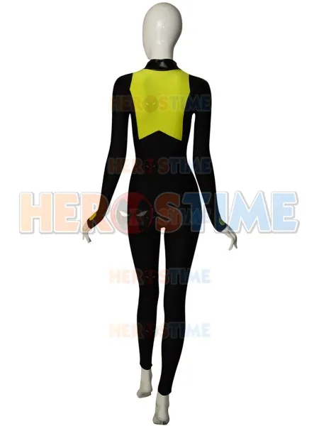 Negasonic Подростковая утверждает V1 костюм супергероя из спандекса фильма Дэдпул