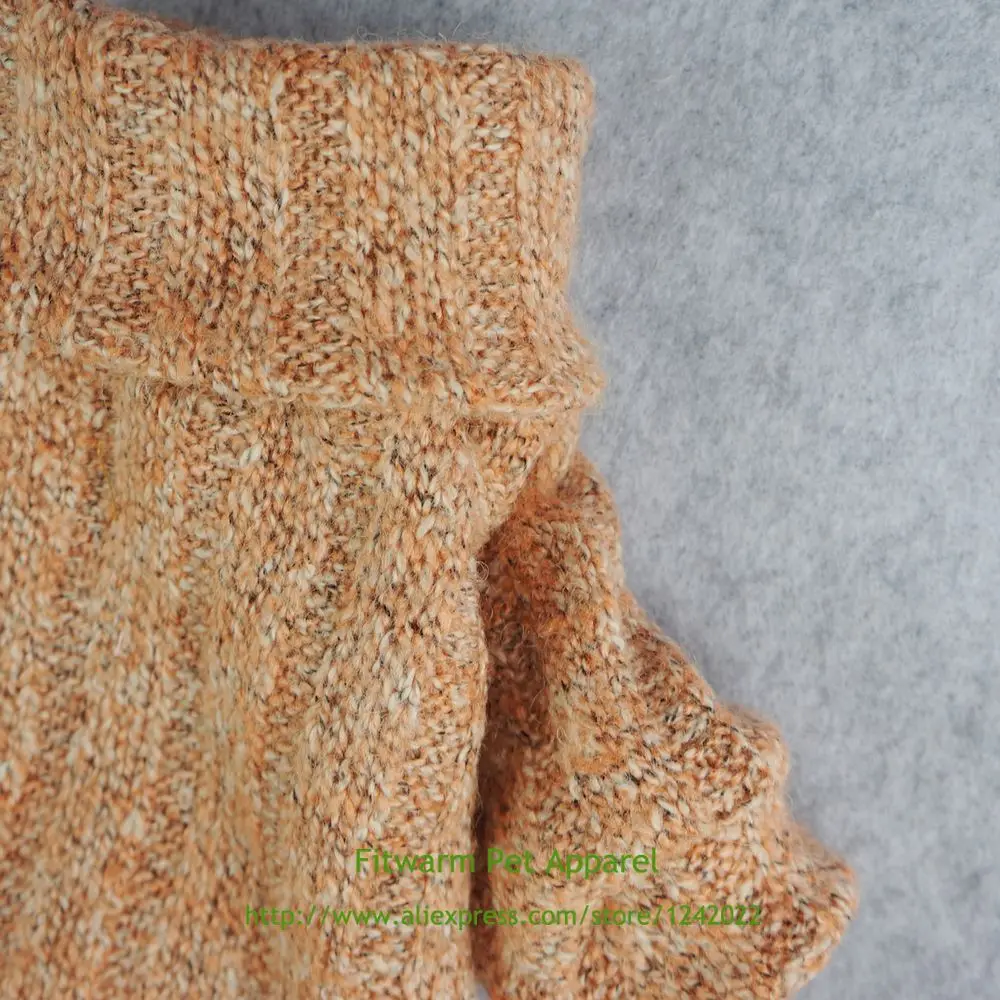 Fitwarm водолазка Одежда для домашних животных свитер собак вязаные пальто Джемпер