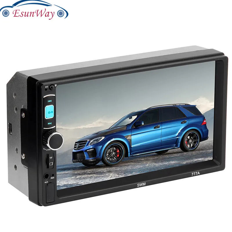 777A 7 zoll Auto Elektronik Touch Video MP4 MP5 Player Bildschirm Stereo GPS Navi BT FM radio Kopf Einheit Europ | Автомобили и