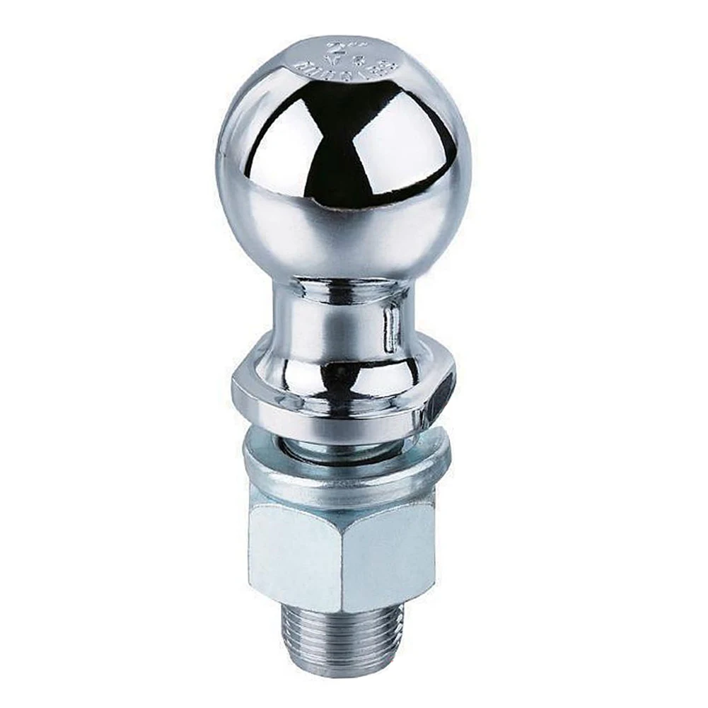 50mm Universal Durable Trailer Parts Coupling Lawn Mower Tow Ball Replacement Rear High Strength Mini Hitch Pin Connector Bumper |