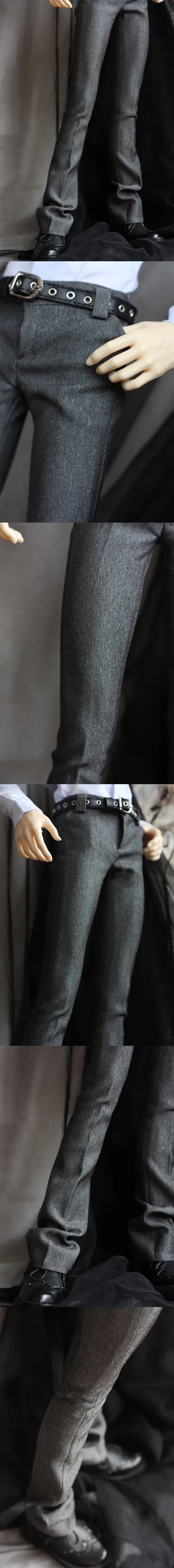 Штаны для куклы BJD, черный, серый, меланжевый костюм, штаны для 1/3, 1/4, BJD, SD, DD, SD17, MDD, SSDF, размер куклы, Одежда для куклы, аксессуары