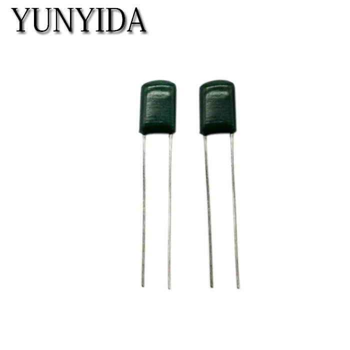 50 шт. конденсатор плёнки из полиэстера 2A152J 100 в 0 0015 НФ мкФ|polyester film capacitor|film capacitor2a152j