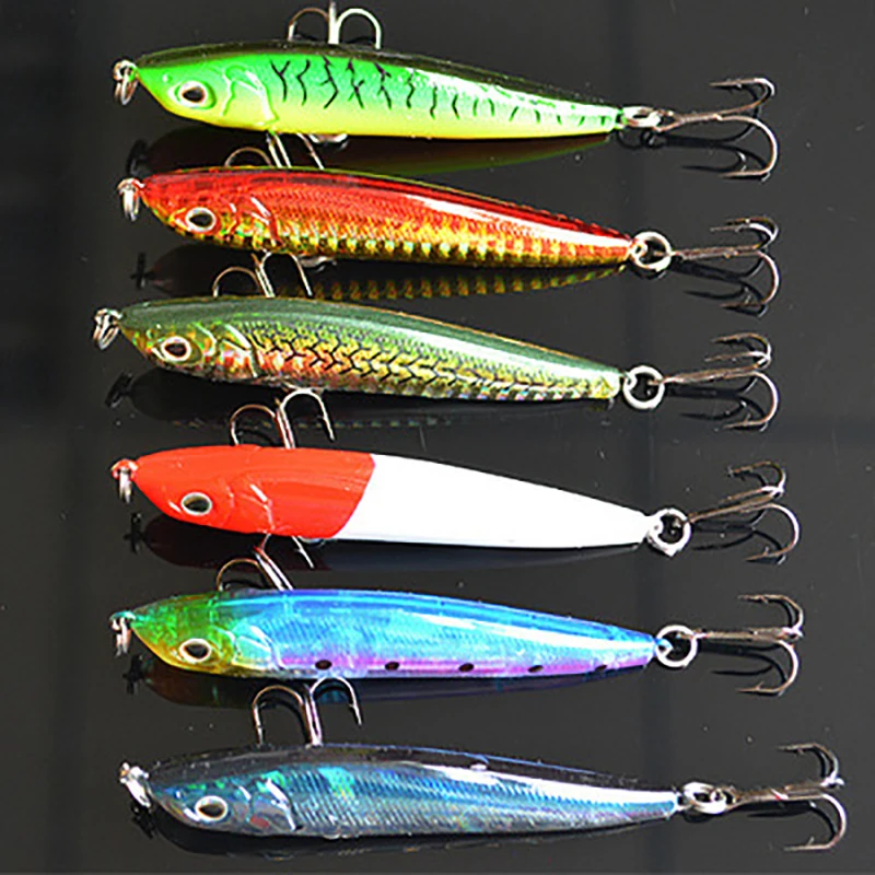 

90mm27g submerged long shot Camino Road bait fishing lures