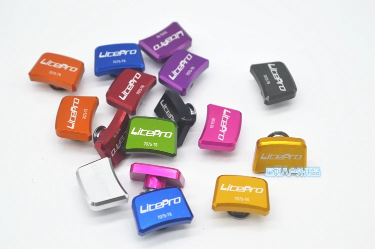 5 шт./компл. LITEPRO новые ранние гайки болты для горного велосипеда велосипедная