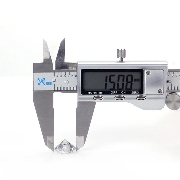 Cheestar драгоценные камни свободные моиссаниты цвет камня GH круглой формы 15 мм 8