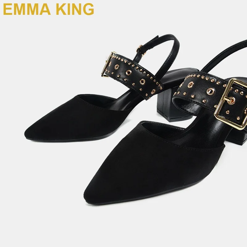 Модные солнцезащитные очки в стиле ретро с острым носком и ремешком на пятке