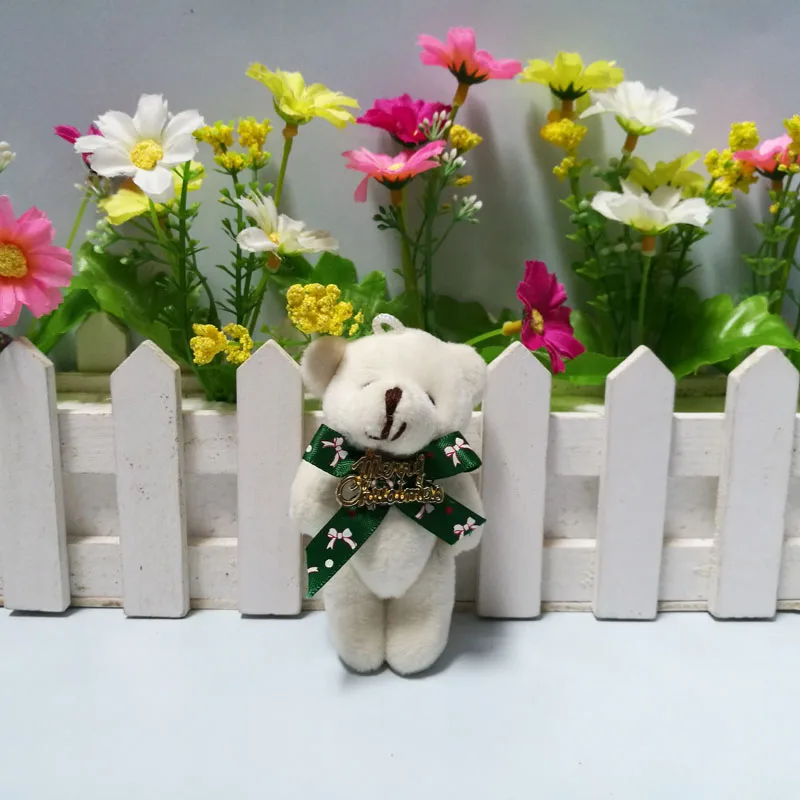 Новинка 8 см 10 шт. милый плюшевый мишка плюшевые игрушки маленькие шарнирные