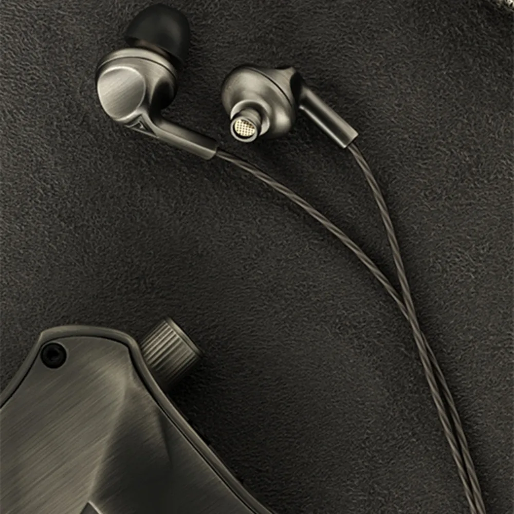 Наушники AUGLAMOUR F200 HiFi 10 мм Graphene Dynamic Driver In Ear с металлическим корпусом из цинкового