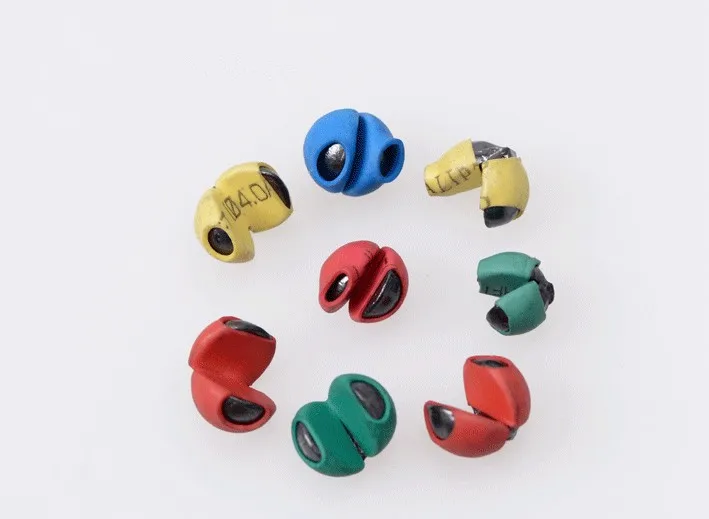 Рыболовная рыболовная свинцовая леска грузила покрытые полиуретановой