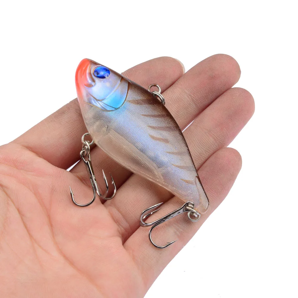LEOSPORT 2018 Good Fishing Lures Crankbaits VIB 7CM 12G Quality Professional Bait Insize 7 hoodles Wobbles Colors Available | Спорт и