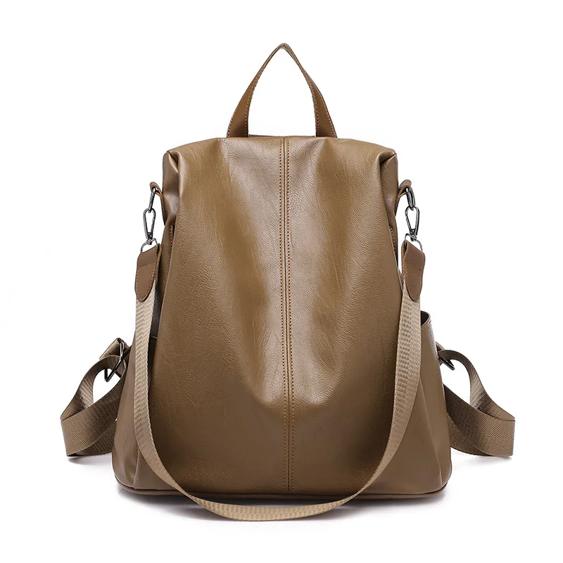 2019 Women Backpack PU Leather Daypack Fashion Backpacks Female Mochila Feminine Casual Large Capacity School Shoulder Bags | Багаж и