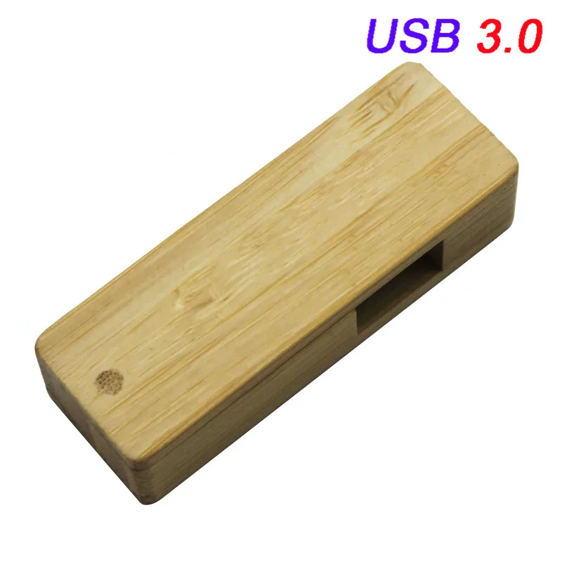 bamboo SHANDIAN USB 3,0 логотип персональный деревянный USB флеш-накопитель креативный подарок заказной логотип дерево u диск Флешка 4G 8GB 16GB 32GB - Цвет: bamboo
