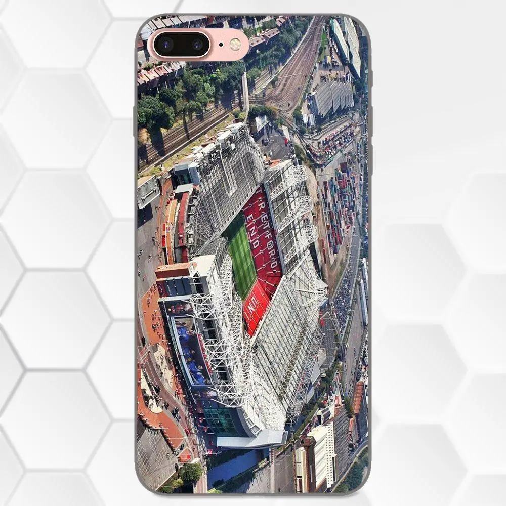Мягкий чехол для телефона Манчестер стард Траффорд Apple iPhone 4 4S 5 5S SE 6 6S 7 8 Plus X XS Max
