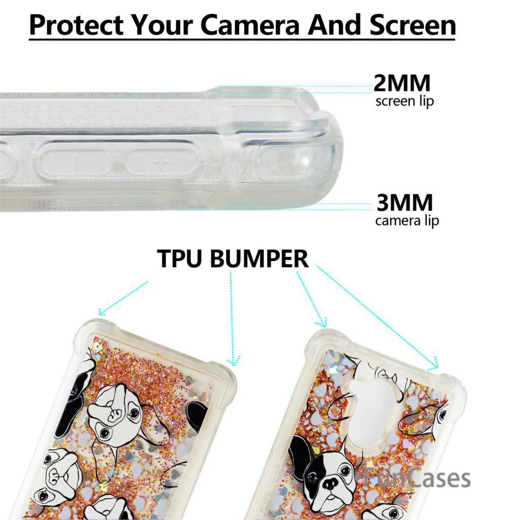 Блеск СПС принципиально huawei наслаждаться 6 S Мягкая силиконовая задняя крышка