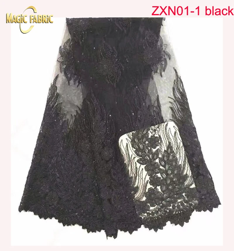 Высокое качество французский чистая кружева со стразами африканский шнурок