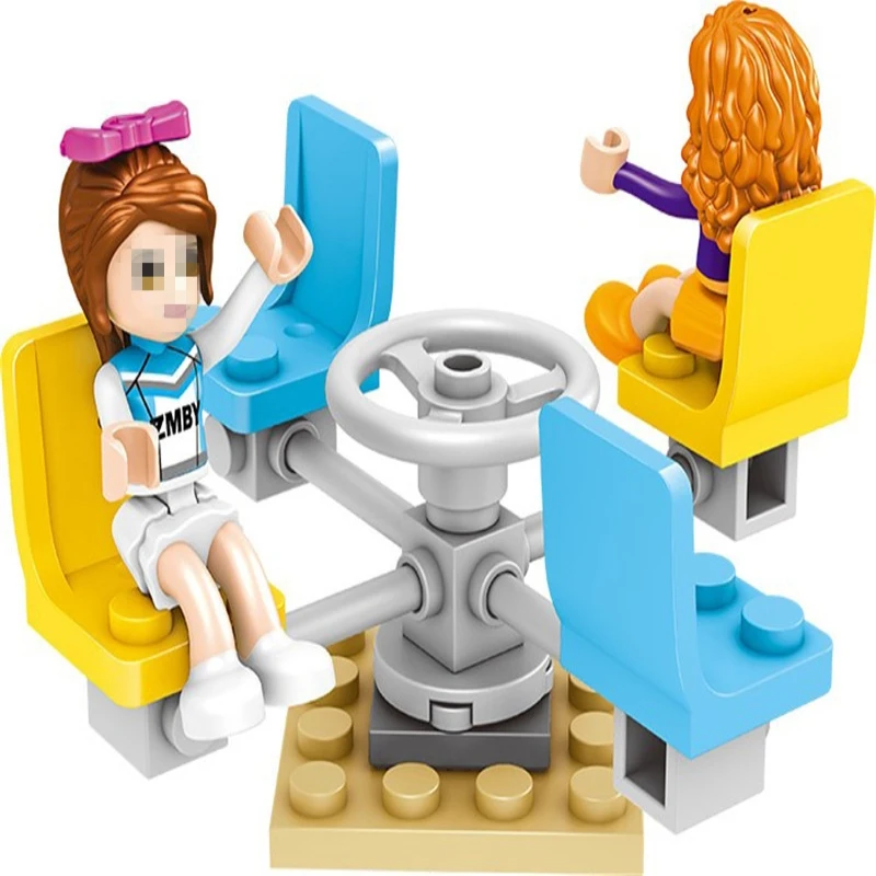 Совместимый с друзьями Brady Happy Park серии экшн строительные блоки модель набор 429 шт.