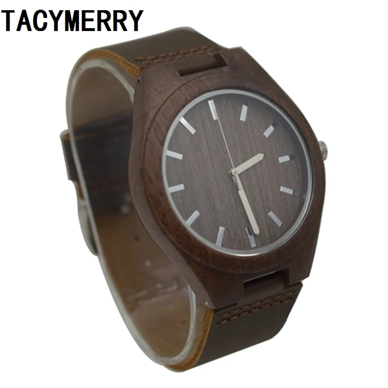 Walnut Wooden Wristwatches  Japanese Movement    For Men  Women Classical Luxury Brand Watch With Gift Box Friendly Environment fashion luxury brand casual black walnut wood watch natural sandal wooden quartz watches for men women best gifts with gift box