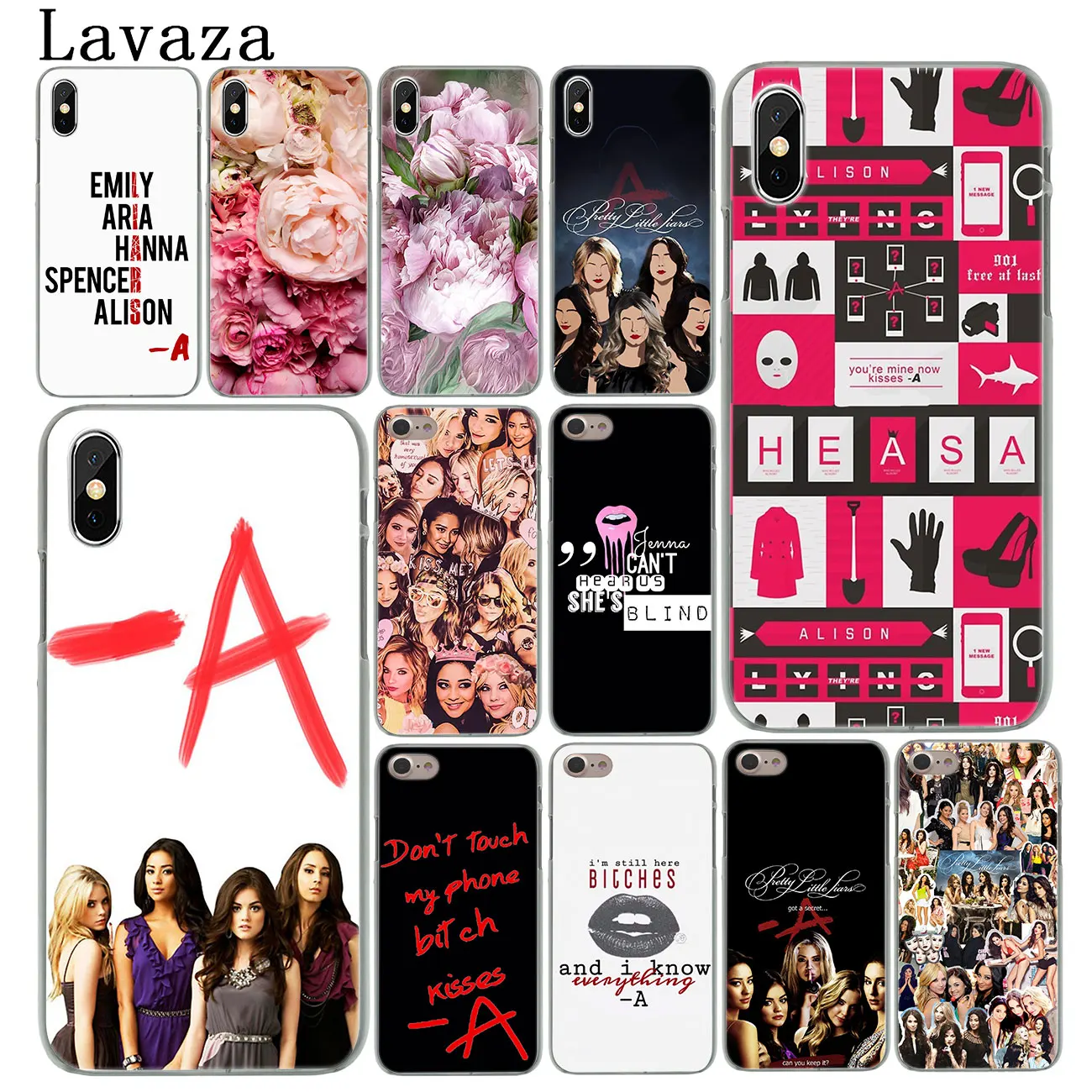 Lavaza Pretty Little Liars Спенсер Ханна жесткий чехол для телефона iPhone XR X 11 Pro XS Max 8 7 6 6S 5 5S SE 4S