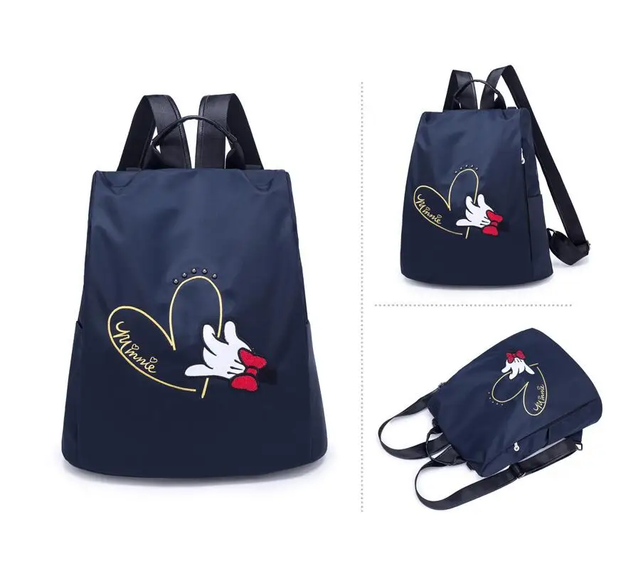 Сумка для подгузников для мам disney, сумка для подгузников для мам, сумка для детских подгузников, дорожный рюкзак для мам, дорожная коляска с Минни Маус, Детская сумка